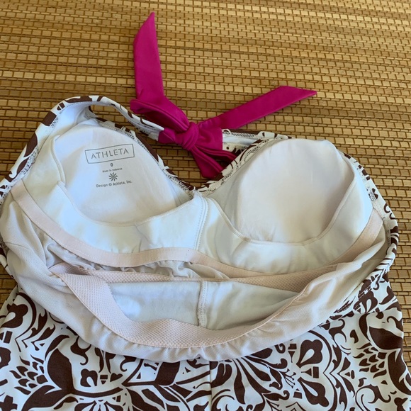 Athleta swimsuit top tankini size 0 - Picture 3 of 8